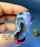 سنگ راف آمیتیس با لایه شفاف عقیق بسیار خاص ۴۹ گرمی