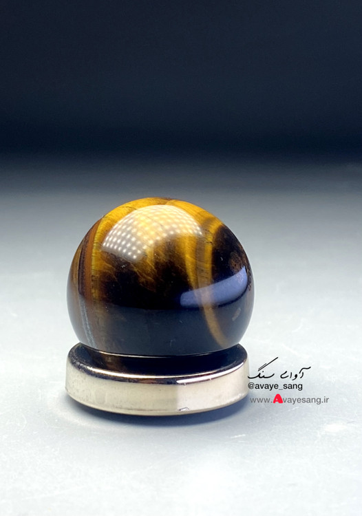 گوی سنگ چشمببر ۳۰ گرم قطر ۲/۷ سانت