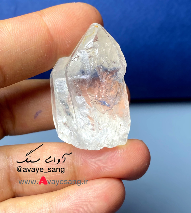راف کریستال کوارتز دوقلو با حالت شش وجهی کوارتز